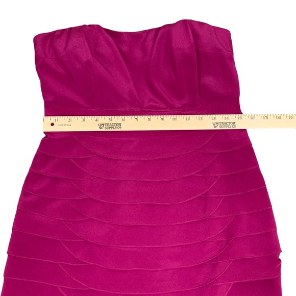 Gianni Bini Cocktail Prom Bridesmaid Dress Size 8 EUC Strapless Spaghett… - Picture 9 of 14